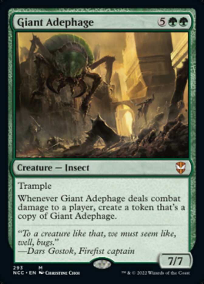 Giant Adephage [Streets of New Capenna Commander] | North Game Den