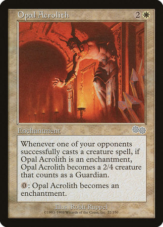 Opal Acrolith [Urza's Saga] | North Game Den