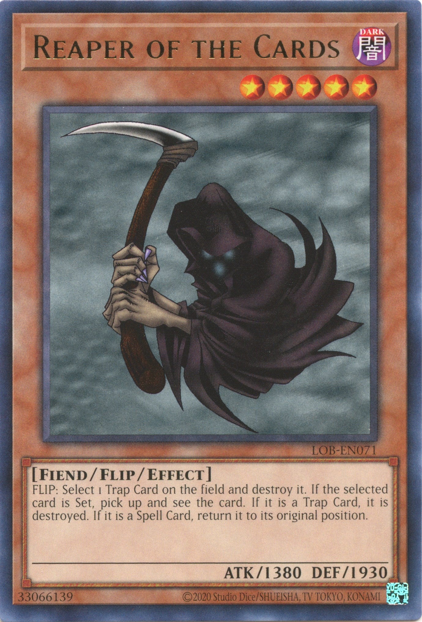 Reaper of the Cards (25th Anniversary) [LOB-EN071] Rare | North Game Den