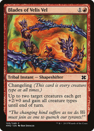 Blades of Velis Vel [Modern Masters 2015] | North Game Den