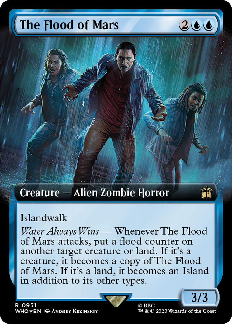 The Flood of Mars (Extended Art) (Surge Foil) [Doctor Who] | North Game Den