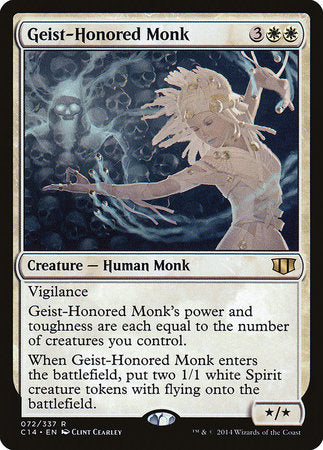 Geist-Honored Monk [Commander 2014] | North Game Den
