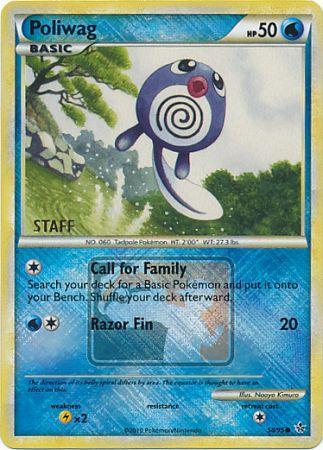 Poliwag (58/95) (League Promo Staff) [HeartGold & SoulSilver: Unleashed] | North Game Den