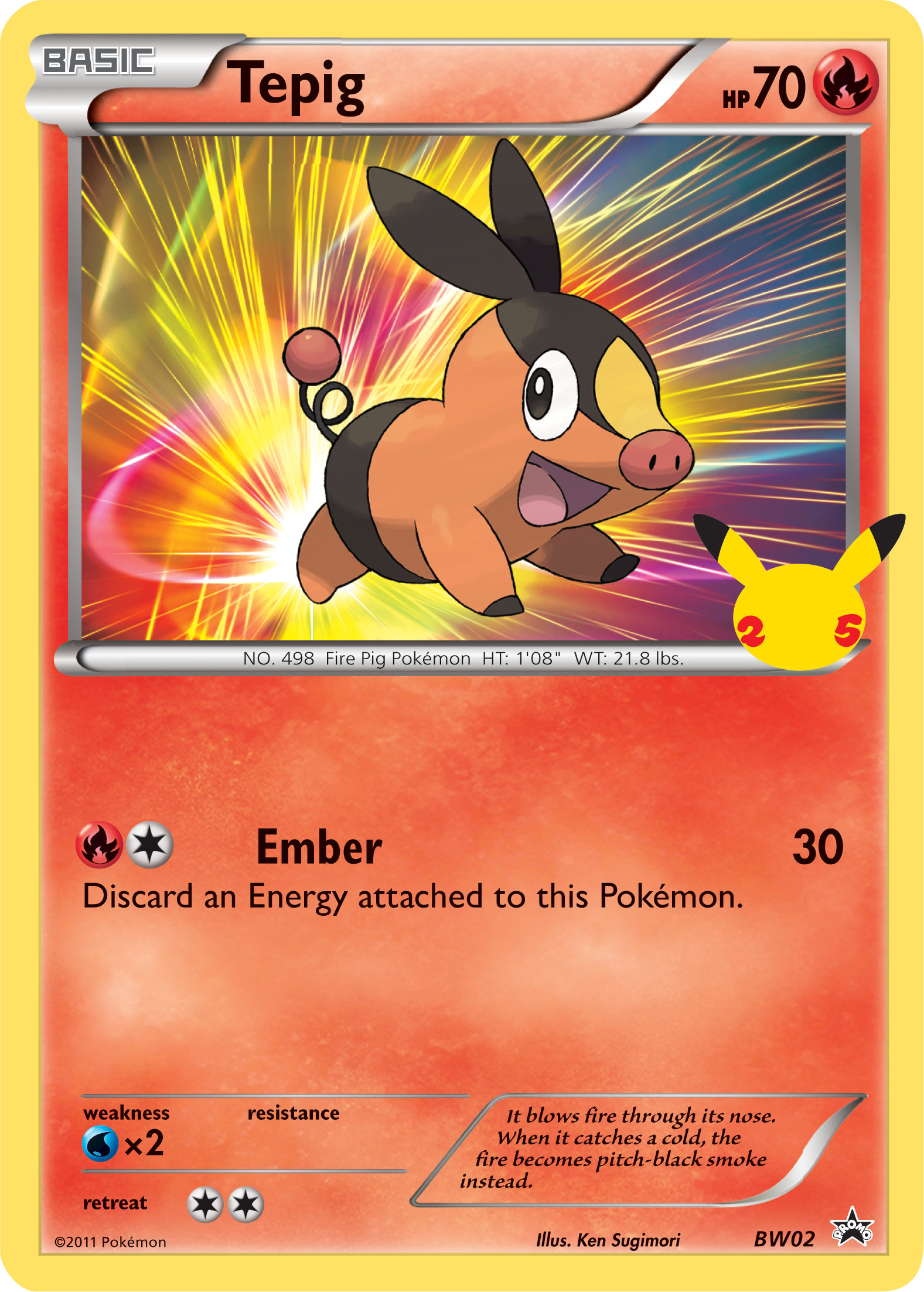 Tepig (BW02) [First Partner Pack] | North Game Den