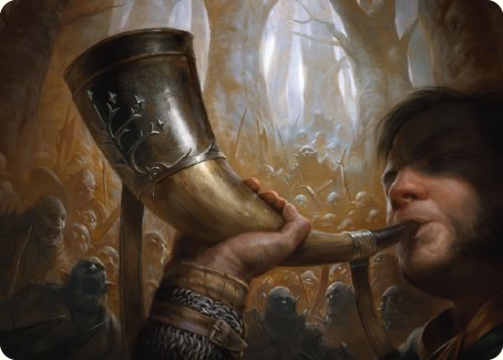 Horn of Gondor Art Card [The Lord of the Rings: Tales of Middle-earth Art Series] | North Game Den