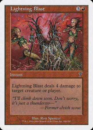 Lightning Blast [Seventh Edition] | North Game Den