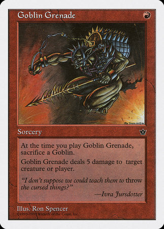 Goblin Grenade [Anthologies] | North Game Den