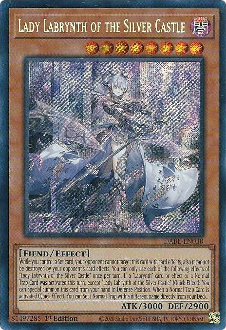 Lady Labrynth of the Silver Castle [DABL-EN030] Secret Rare | North Game Den