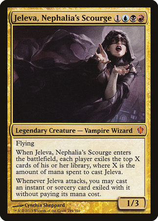 Jeleva, Nephalia's Scourge [Commander 2013] | North Game Den