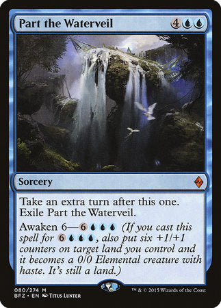 Part the Waterveil [Battle for Zendikar] | North Game Den