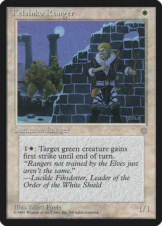 Kelsinko Ranger [Ice Age] | North Game Den