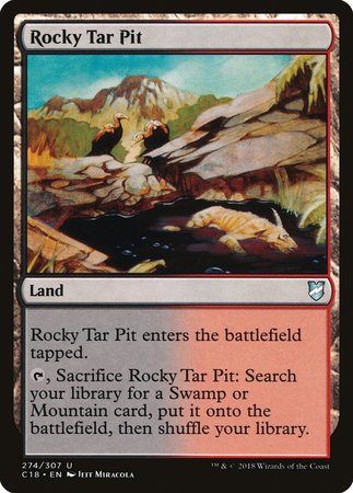 Rocky Tar Pit [Commander 2018] | North Game Den