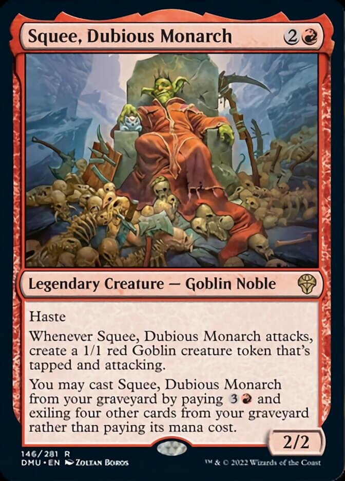Squee, Dubious Monarch [Dominaria United] | North Game Den