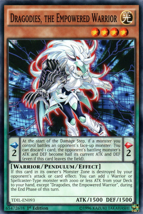 Dragodies, the Empowered Warrior [TDIL-EN093] Common | North Game Den
