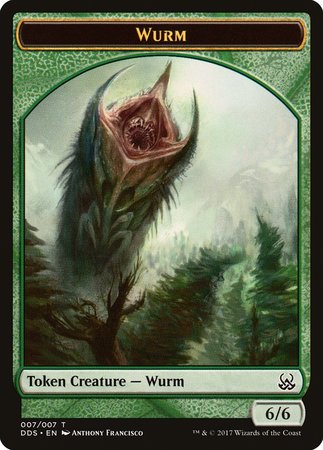 Wurm Token [Duel Decks: Mind vs. Might Tokens] | North Game Den