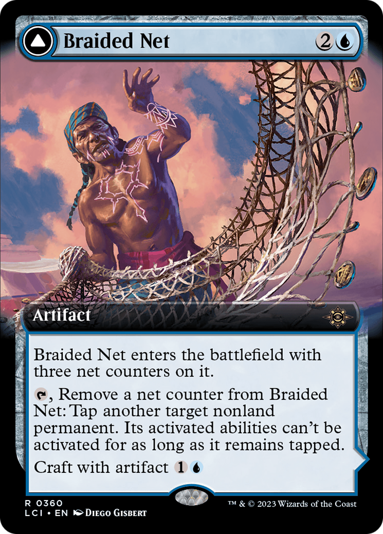 Braided Net // Braided Quipu (Extended Art) [The Lost Caverns of Ixalan] | North Game Den