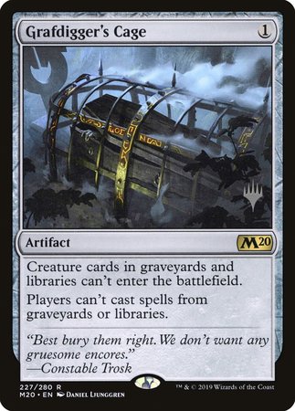 Grafdigger's Cage [Core Set 2020 Promos] | North Game Den