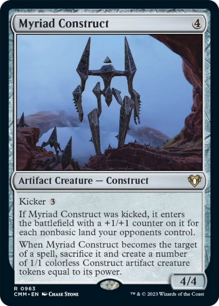 Myriad Construct [Commander Masters] | North Game Den