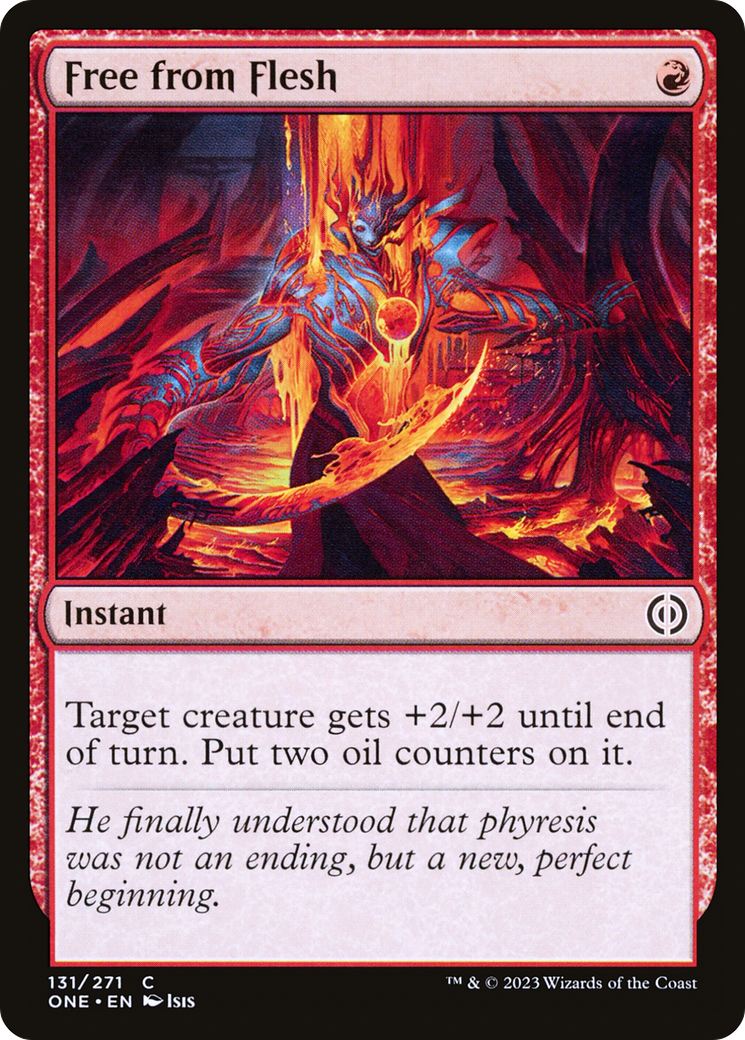 Free from Flesh [Phyrexia: All Will Be One] | North Game Den