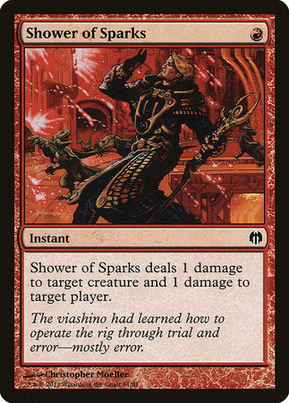 Shower of Sparks [Duel Decks: Heroes vs. Monsters] | North Game Den