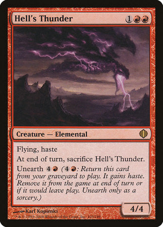 Hell's Thunder [Shards of Alara] | North Game Den