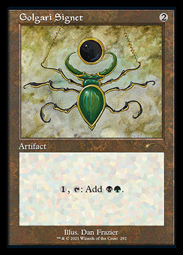 Golgari Signet (Retro) [Secret Lair Drop Series] | North Game Den