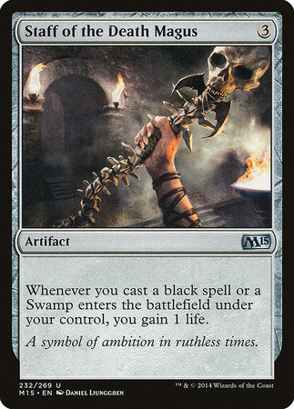 Staff of the Death Magus [Magic 2015] | North Game Den