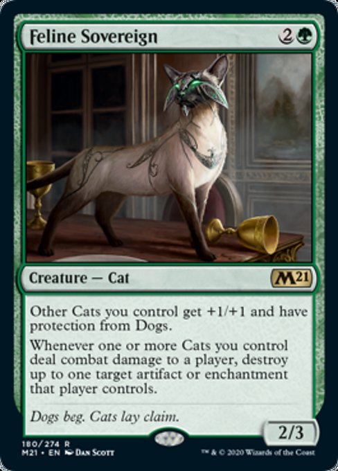 Feline Sovereign [Core Set 2021] | North Game Den