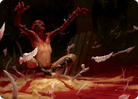 Bone Shards Art Card [Modern Horizons 2 Art Series] | North Game Den