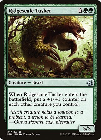 Ridgescale Tusker [Aether Revolt] | North Game Den