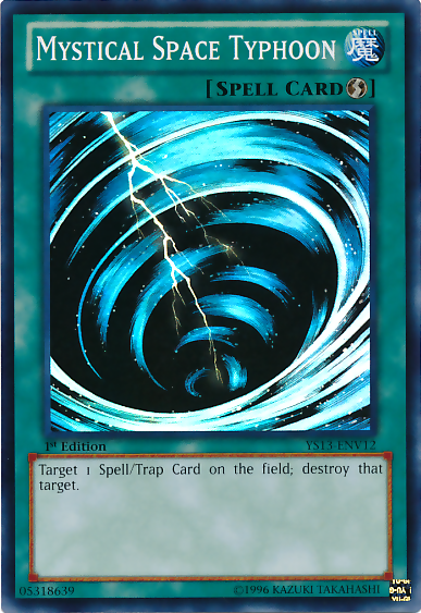 Mystical Space Typhoon [YS13-ENV12] Super Rare | North Game Den