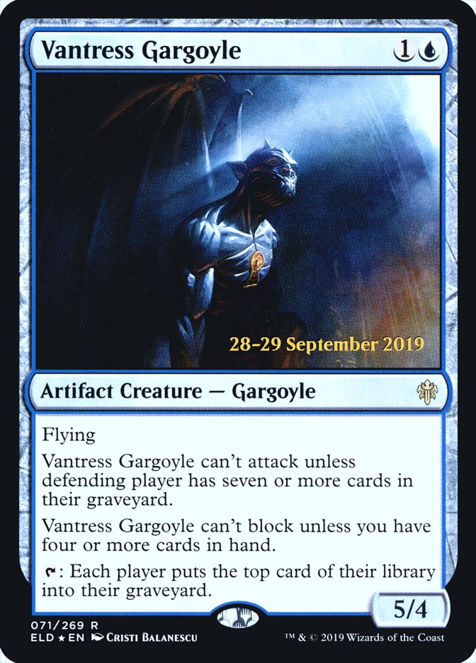 Vantress Gargoyle  [Throne of Eldraine Prerelease Promos] | North Game Den