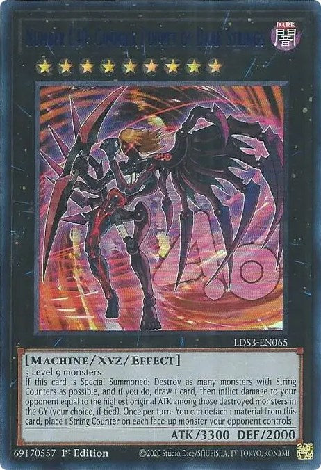 Number C40: Gimmick Puppet of Dark Strings (Blue) [LDS3-EN065] Ultra Rare | North Game Den