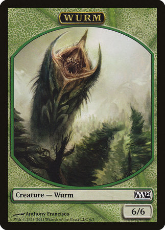 Wurm Token [Magic 2012 Tokens] | North Game Den