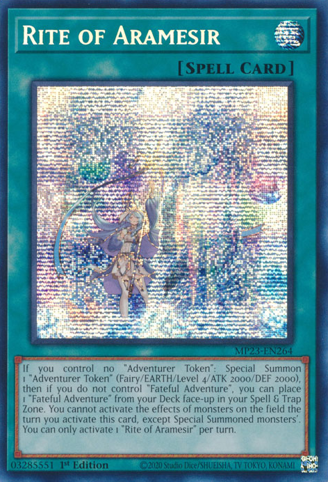 Rite of Aramesir [MP23-EN264] Prismatic Secret Rare | North Game Den