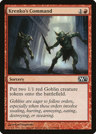 Krenko's Command [Magic 2013] | North Game Den