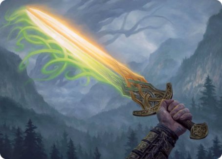 Sword of Hearth and Home Art Card [Modern Horizons 2 Art Series] | North Game Den