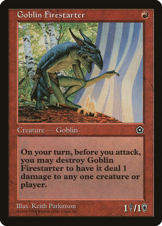 Goblin Firestarter [Portal Second Age] | North Game Den