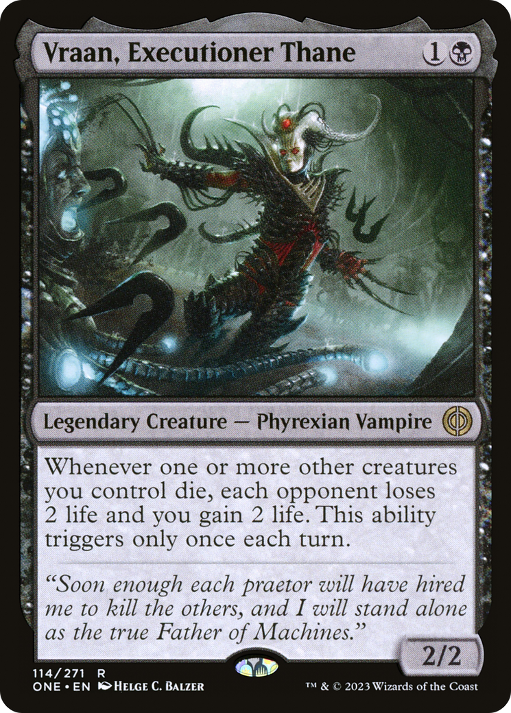 Vraan, Executioner Thane [Phyrexia: All Will Be One] | North Game Den