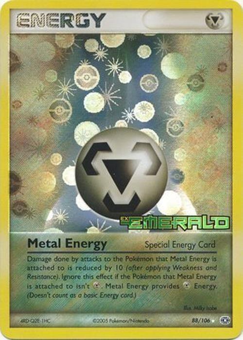 Metal Energy (88/106) (Stamped) [EX: Emerald] | North Game Den