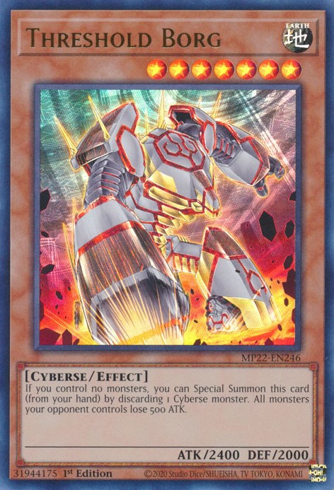 Threshold Borg [MP22-EN246] Ultra Rare | North Game Den