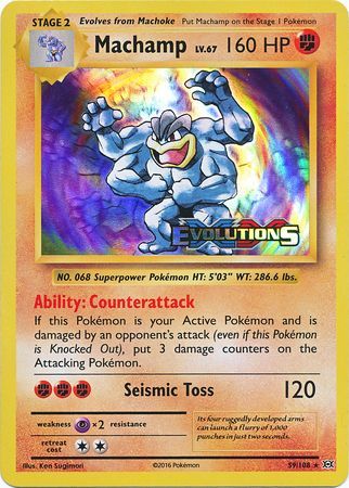 Machamp (59/108) (XY Evolutions Prerelease) [XY: Black Star Promos] | North Game Den