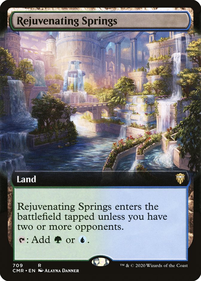 Rejuvenating Springs (Extended) [Commander Legends] | North Game Den