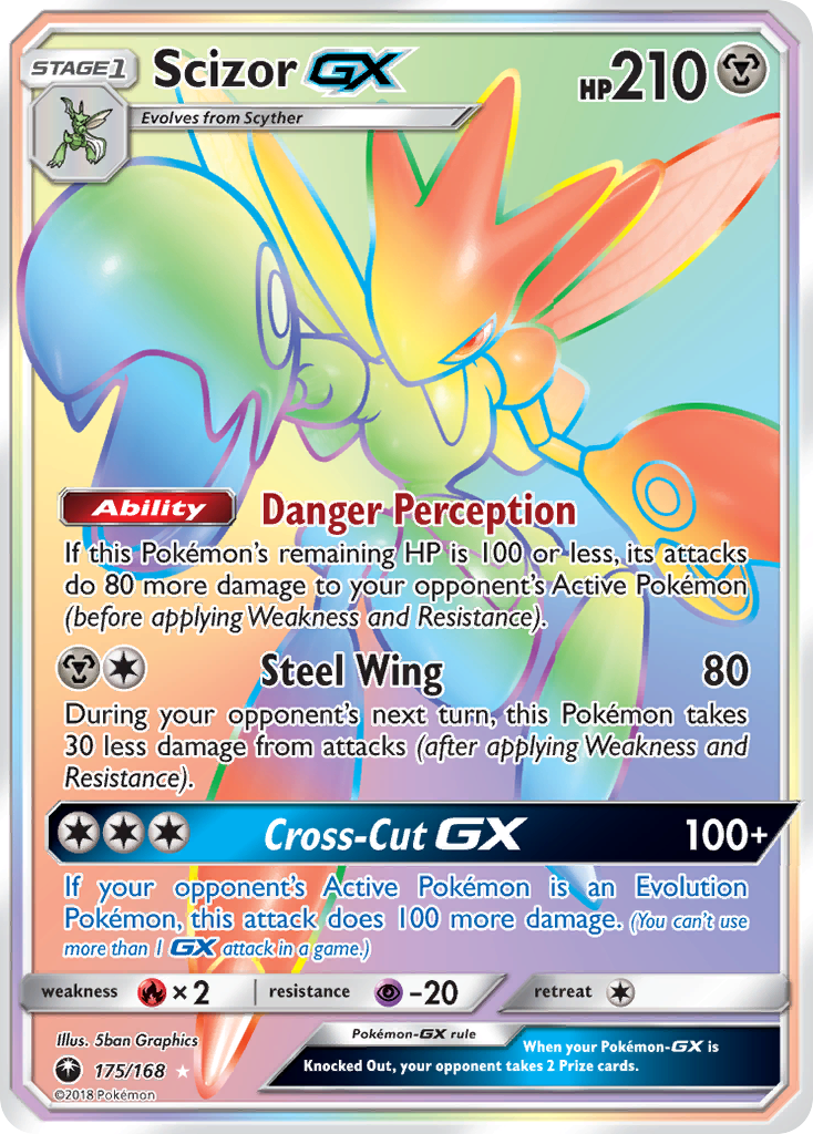 Scizor GX (175/168) [Sun & Moon: Celestial Storm] | North Game Den