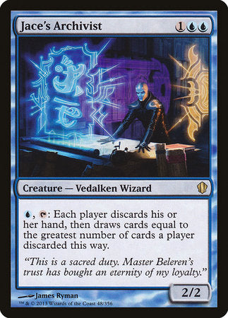 Jace's Archivist [Commander 2013] | North Game Den