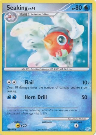 Seaking (7/12) [Diamond & Pearl: Trainer Kit - Manaphy] | North Game Den