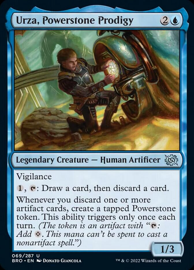 Urza, Powerstone Prodigy [The Brothers' War] | North Game Den