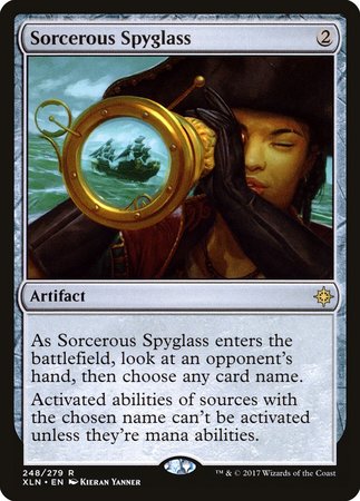 Sorcerous Spyglass [Ixalan] | North Game Den