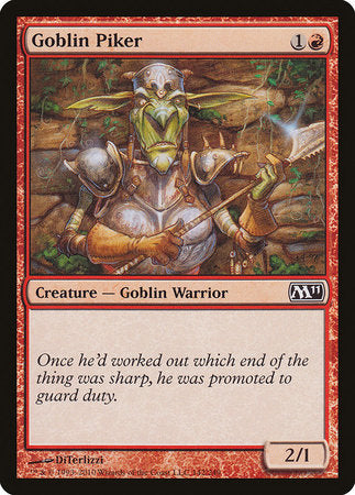 Goblin Piker [Magic 2011] | North Game Den