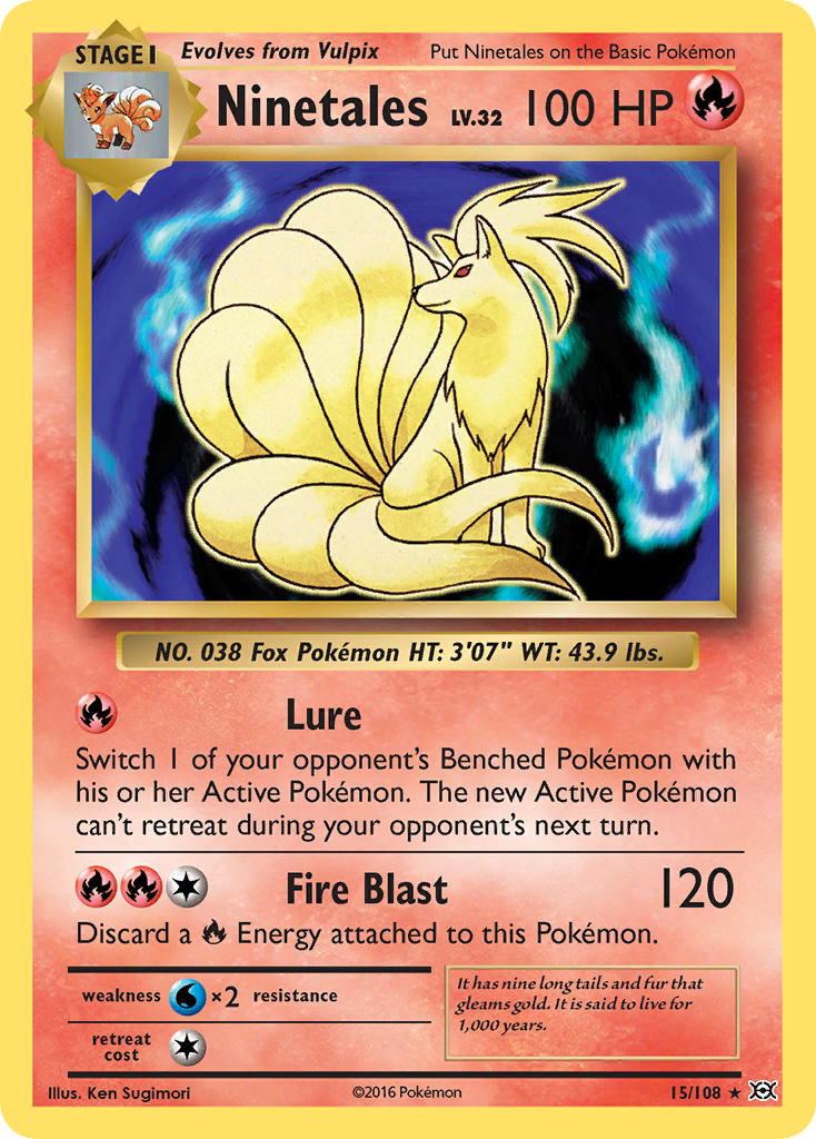 Ninetales (15/108) [XY: Evolutions] | North Game Den